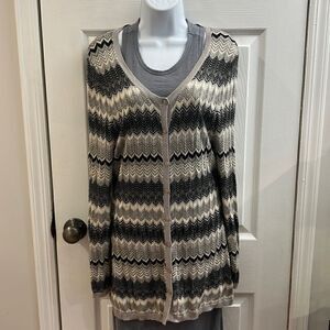 Emanuel Ungaro long sweater cardigan size SP